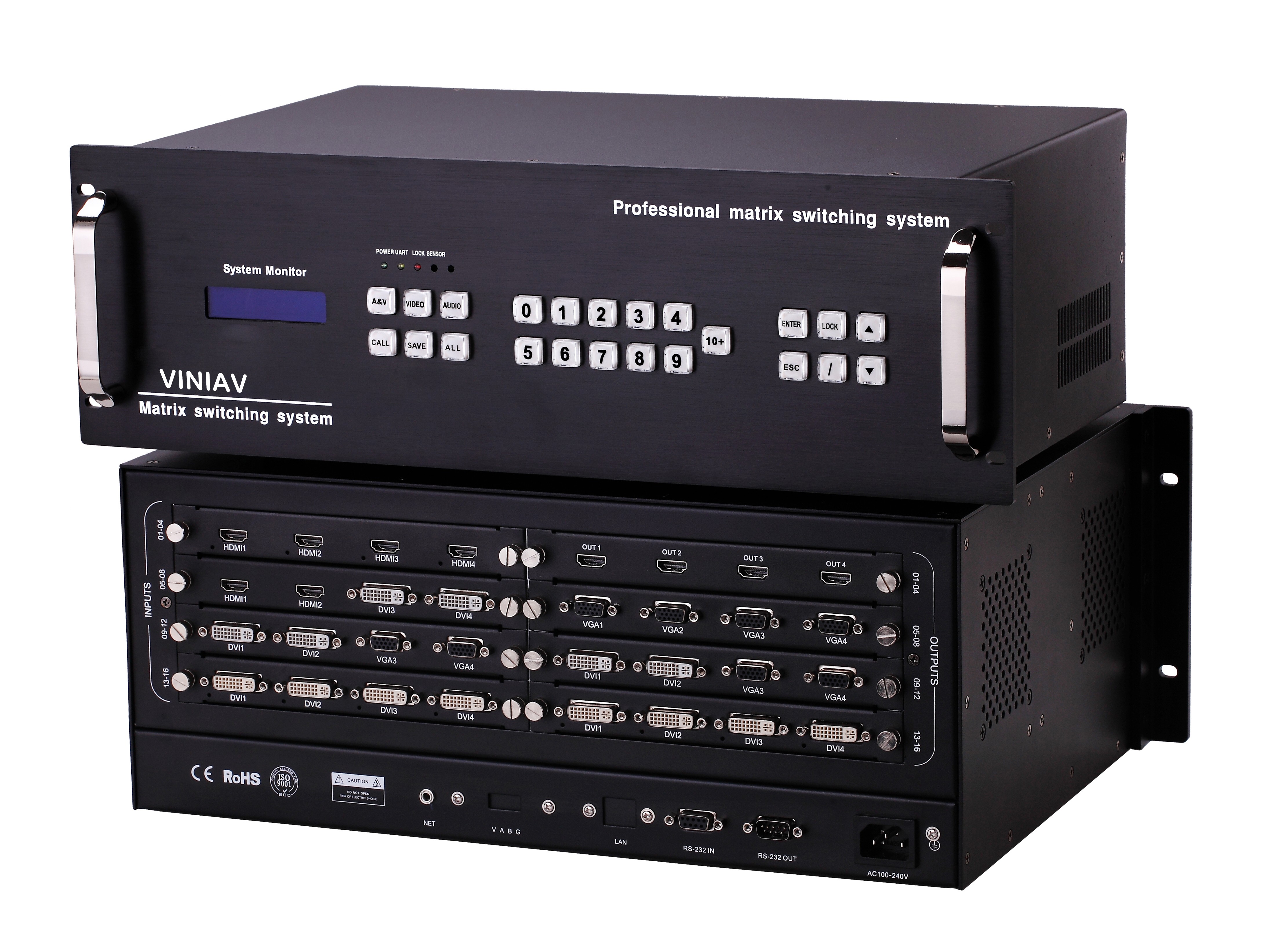 mx16无缝切换高清混合插卡矩阵 mx16无缝切换高清混合插卡矩阵