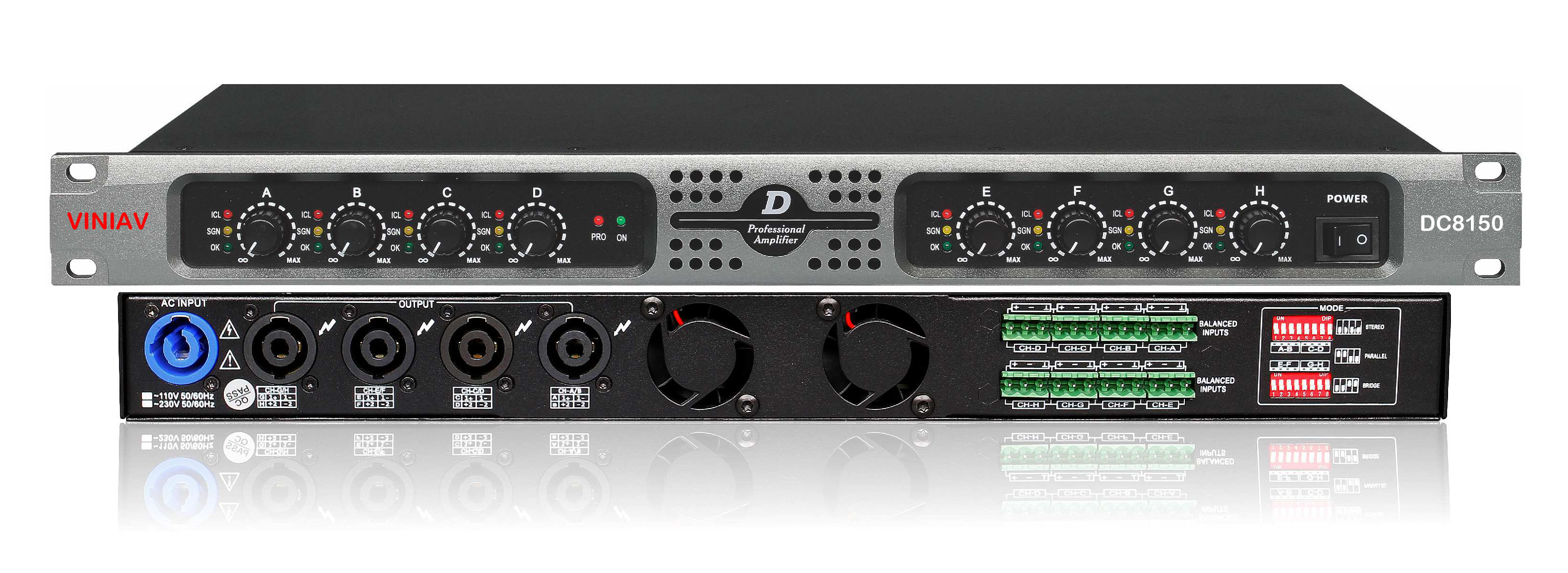 VINIAV威尼DC8150数字功放机 VINIAV威尼DC8150数字功放机