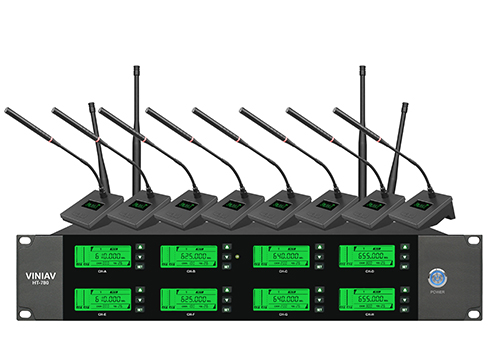 VINIAV HT-740一拖八会议无线话筒 VINIAV HT-740一拖八会议无线话筒