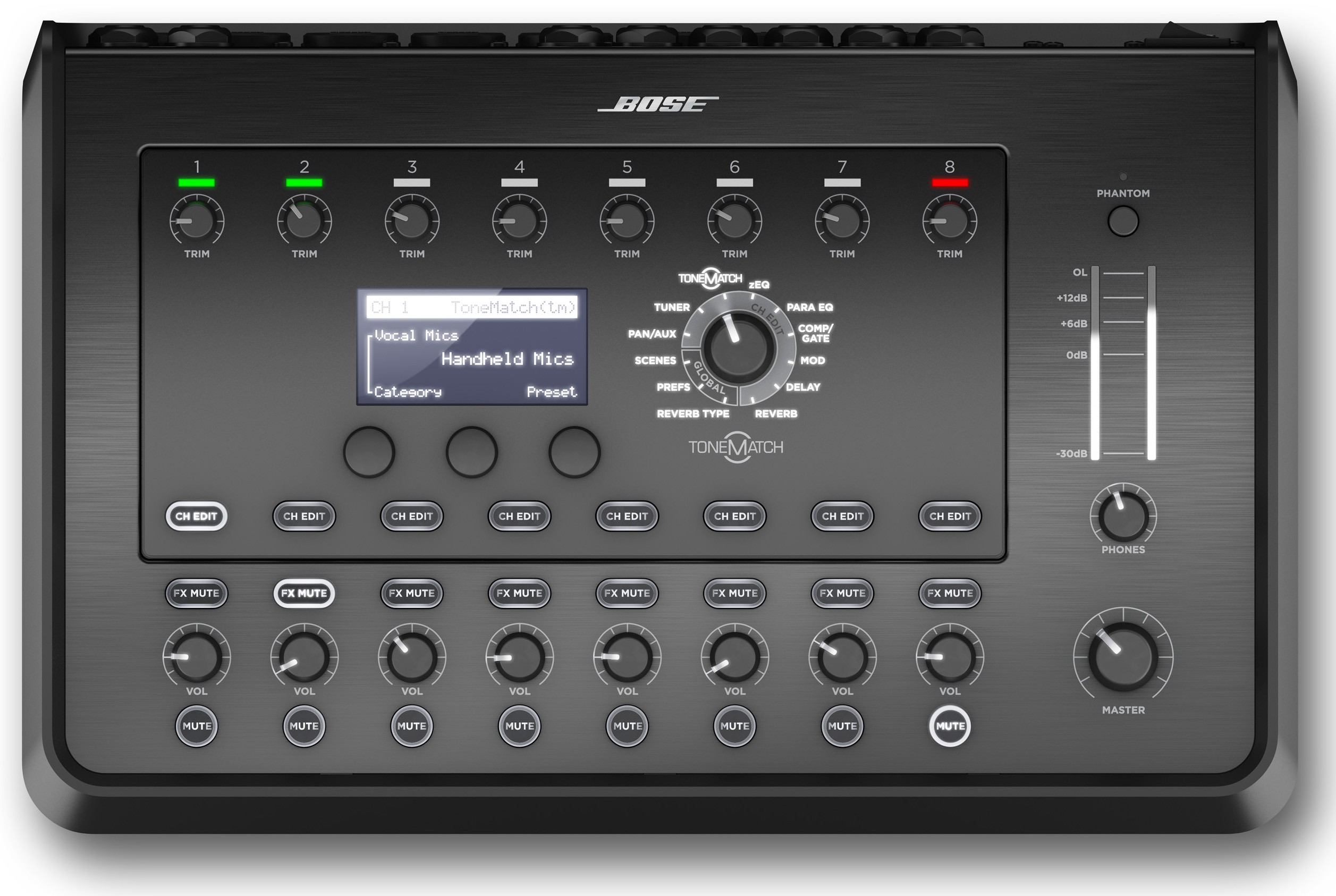 BOSE T8S ToneMatch mixer 数字混音台 BOSE T8S ToneMatch mixer 数字混音台