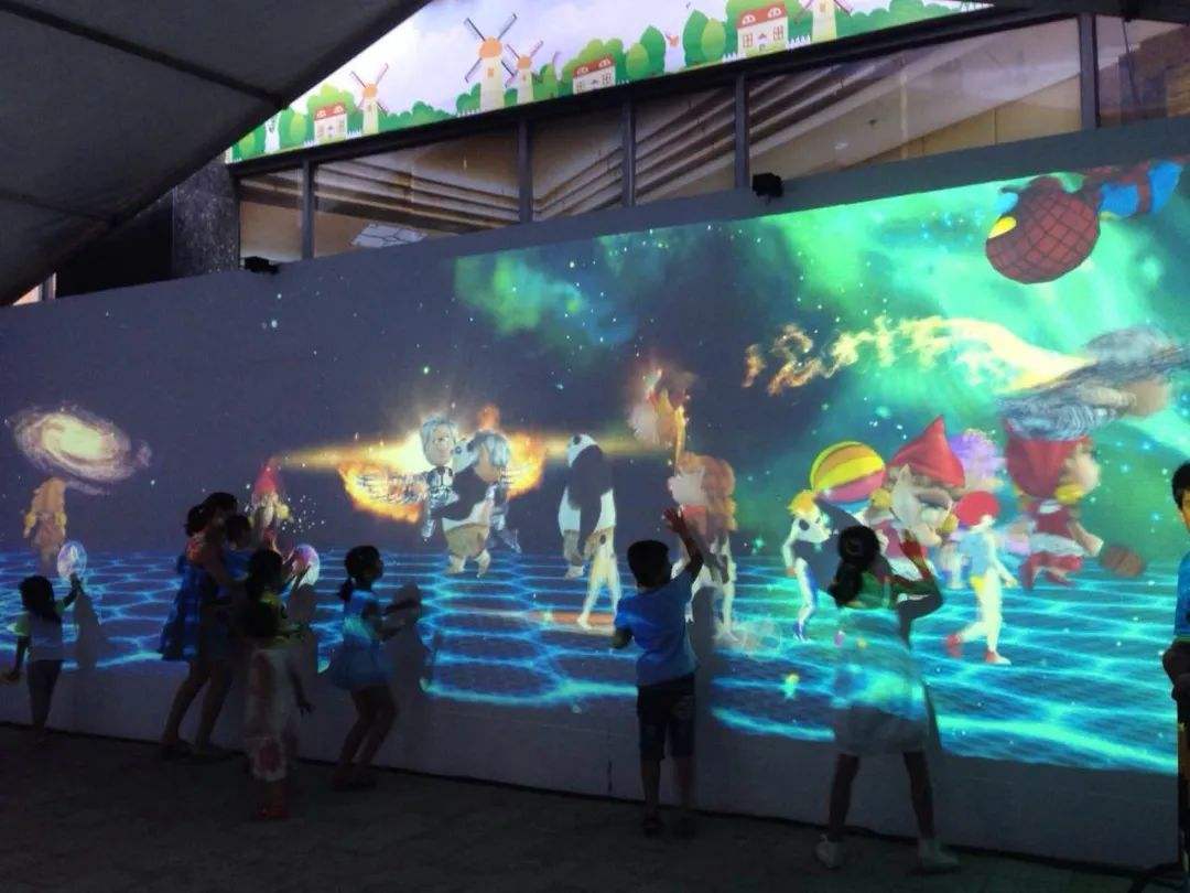 墙面互动投影 墙面互动投影