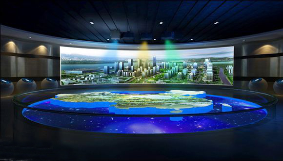 多媒体展厅互动投影融合 多媒体展厅互动投影融合
