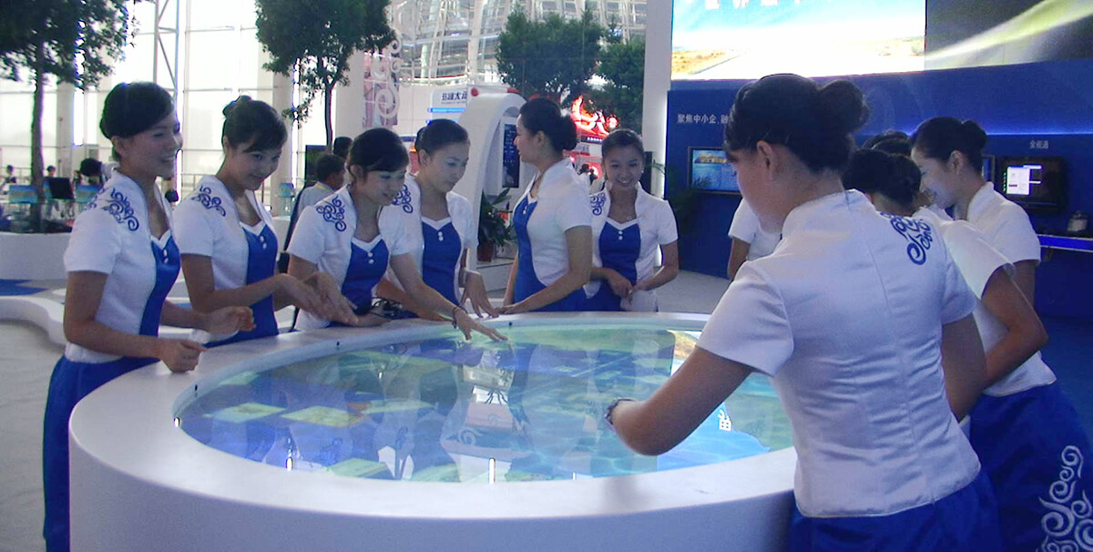 展厅多点触控技术 展厅多点触控技术