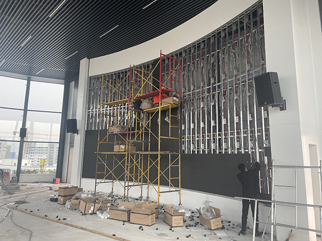 LED显示屏安装工程施工方案 LED显示屏安装工程施工方案