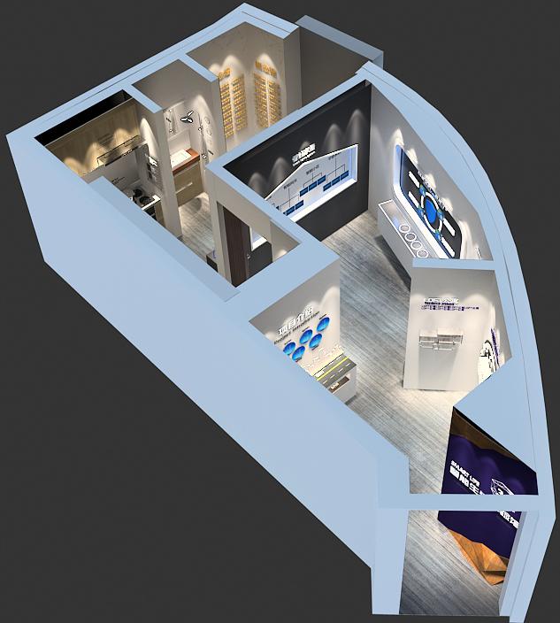 展厅平面布置图 展厅平面布置图