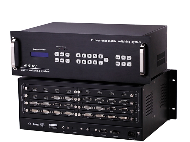 VINIAV MX系列无缝切换高清混合插卡矩阵
