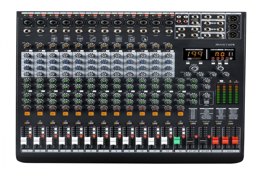 VINIAV MASTER 12X 带效果调音台